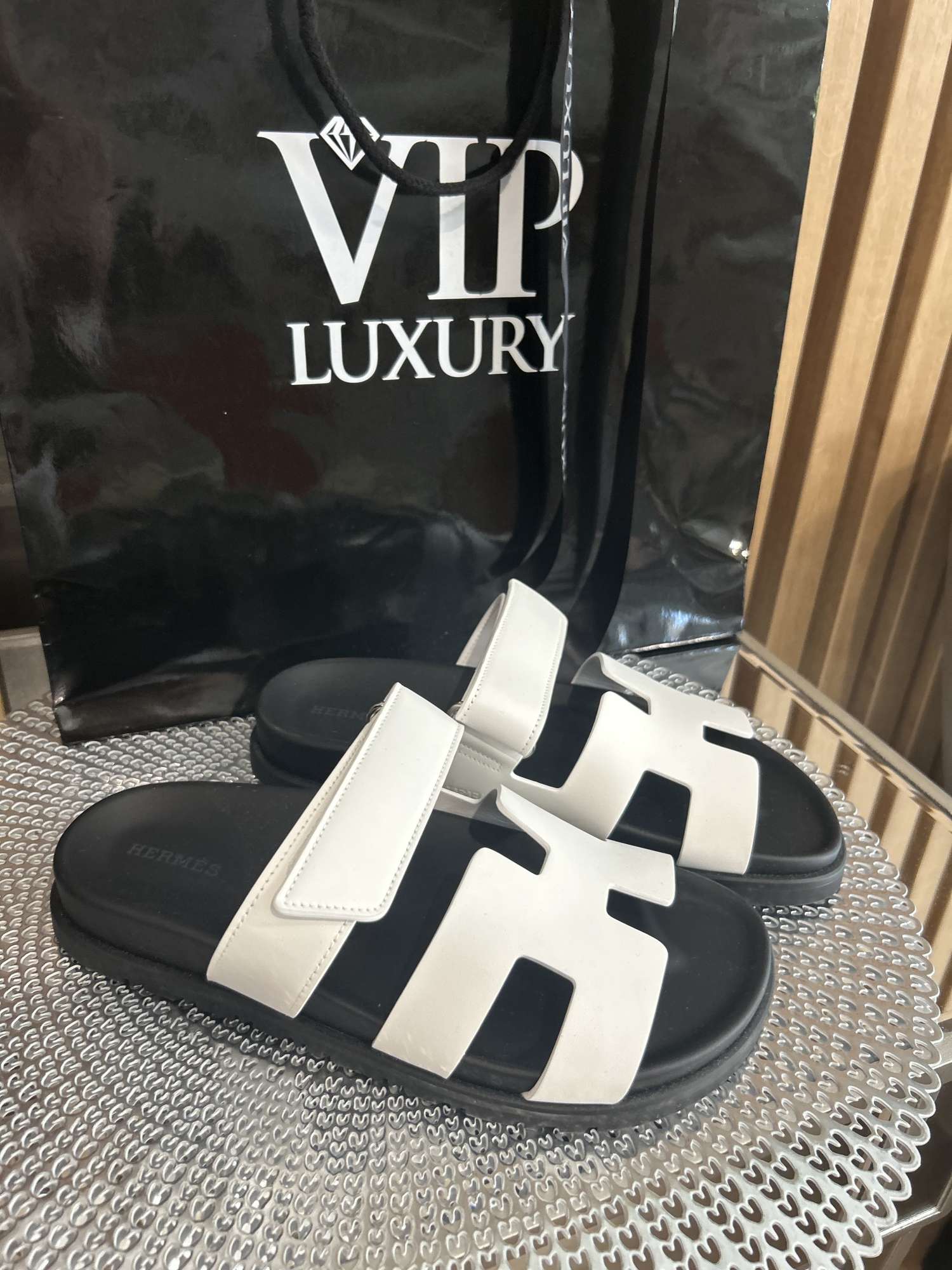 Hermes chypre sľapky