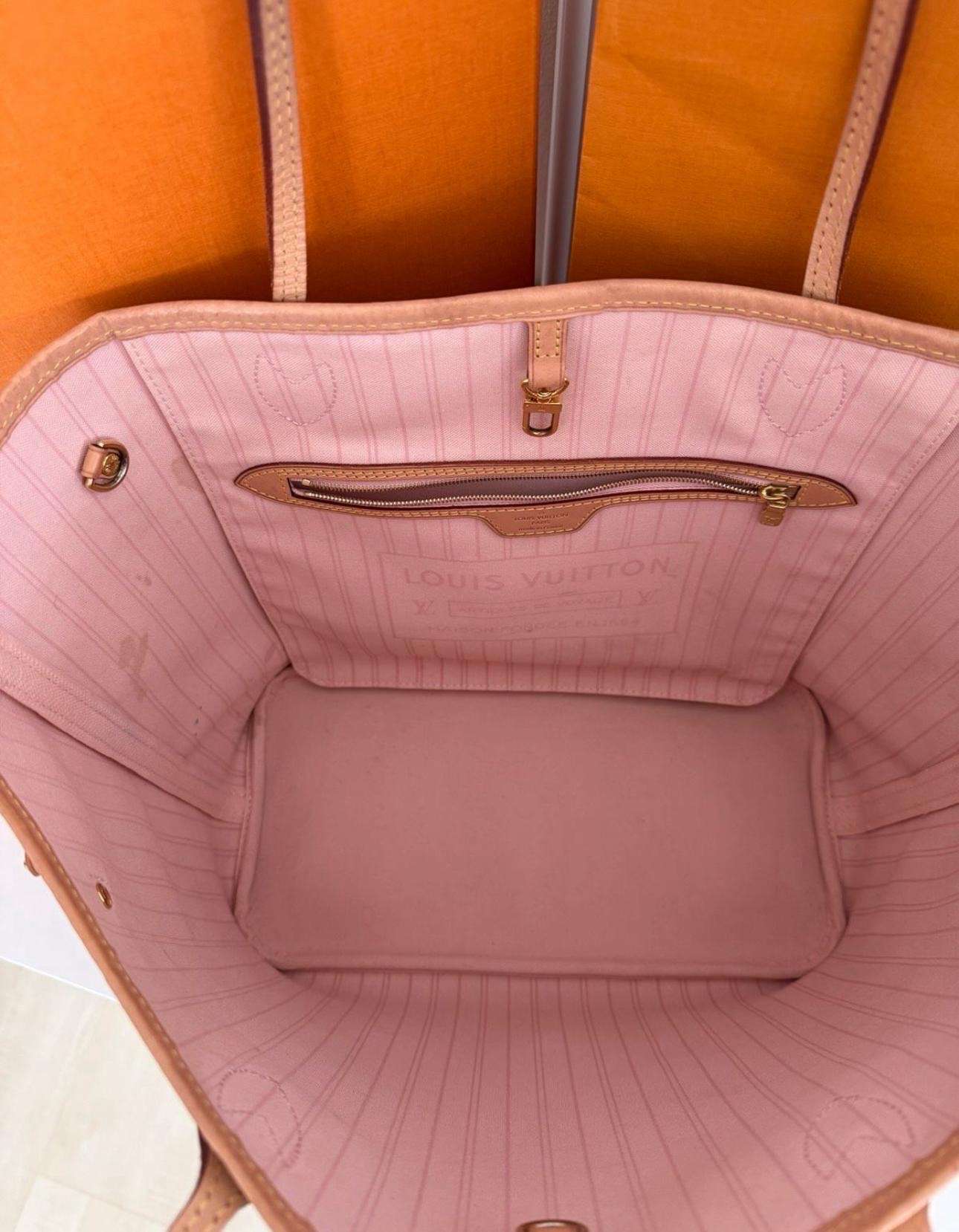 Louis Vuitton neverfull damier azur