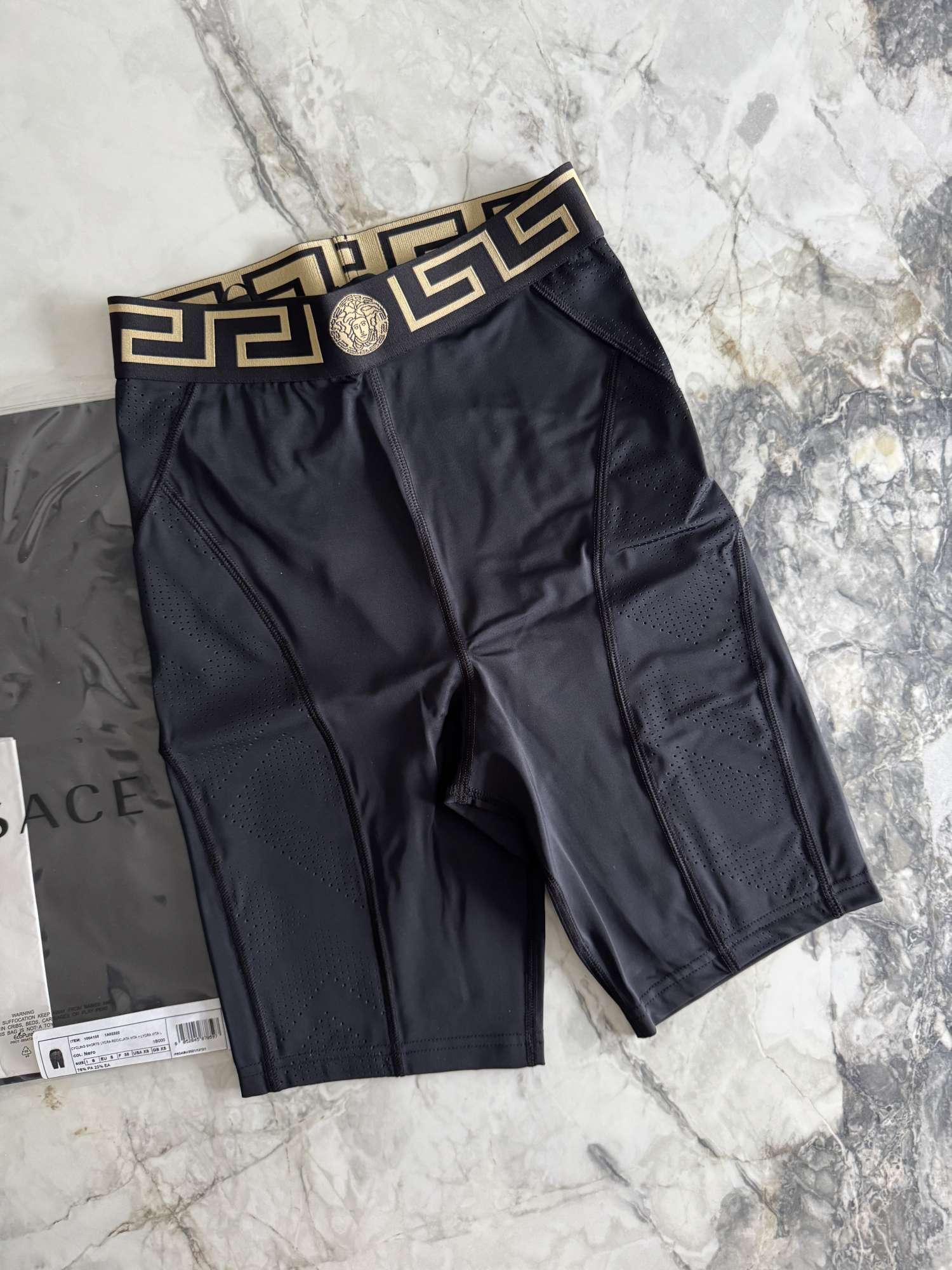Versace bike shorts