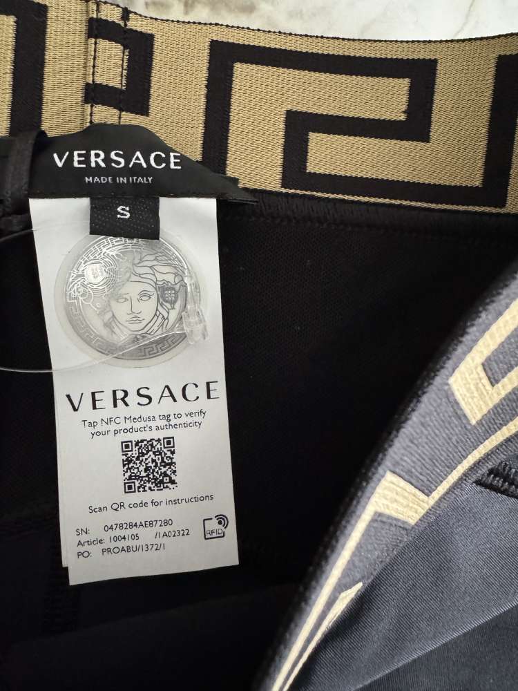 Versace bike shorts