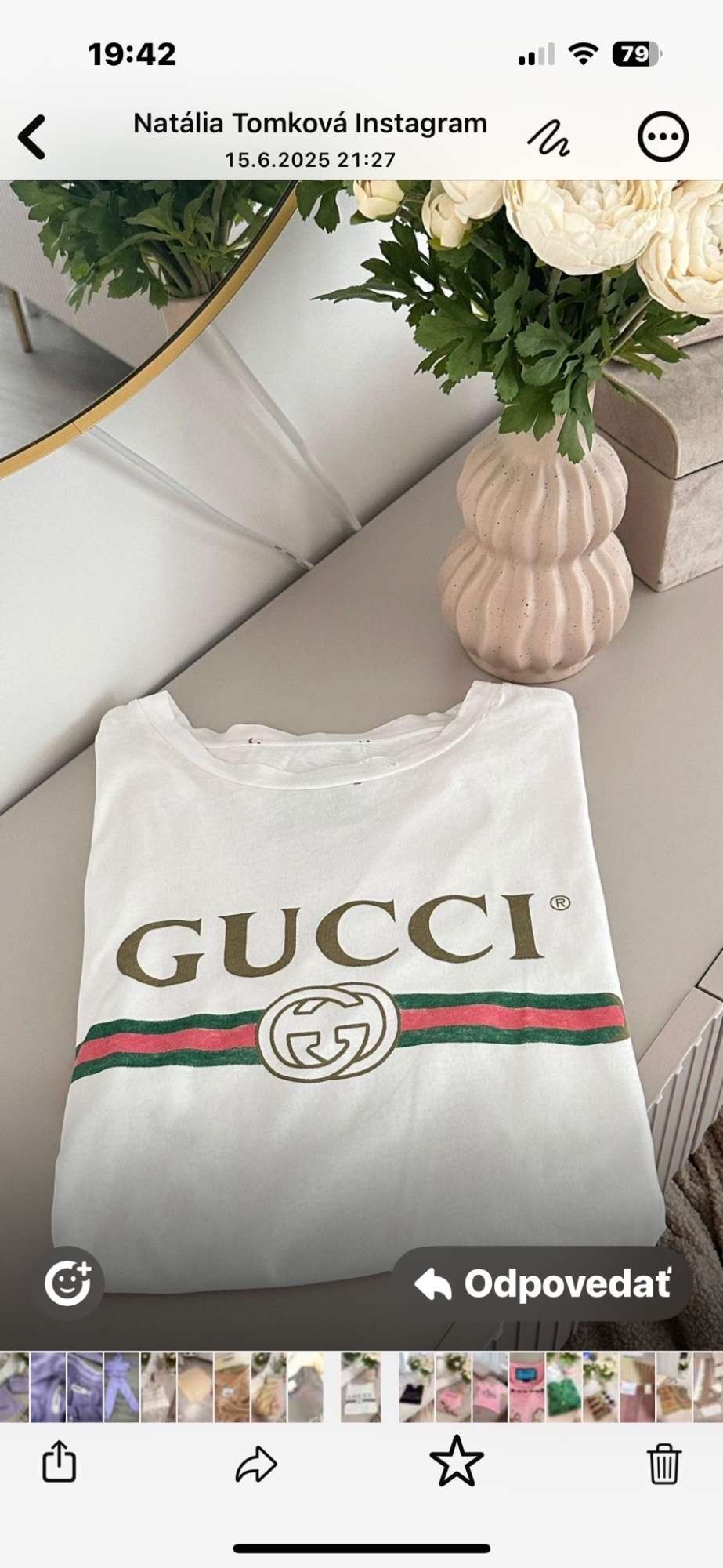 Gucci tricko