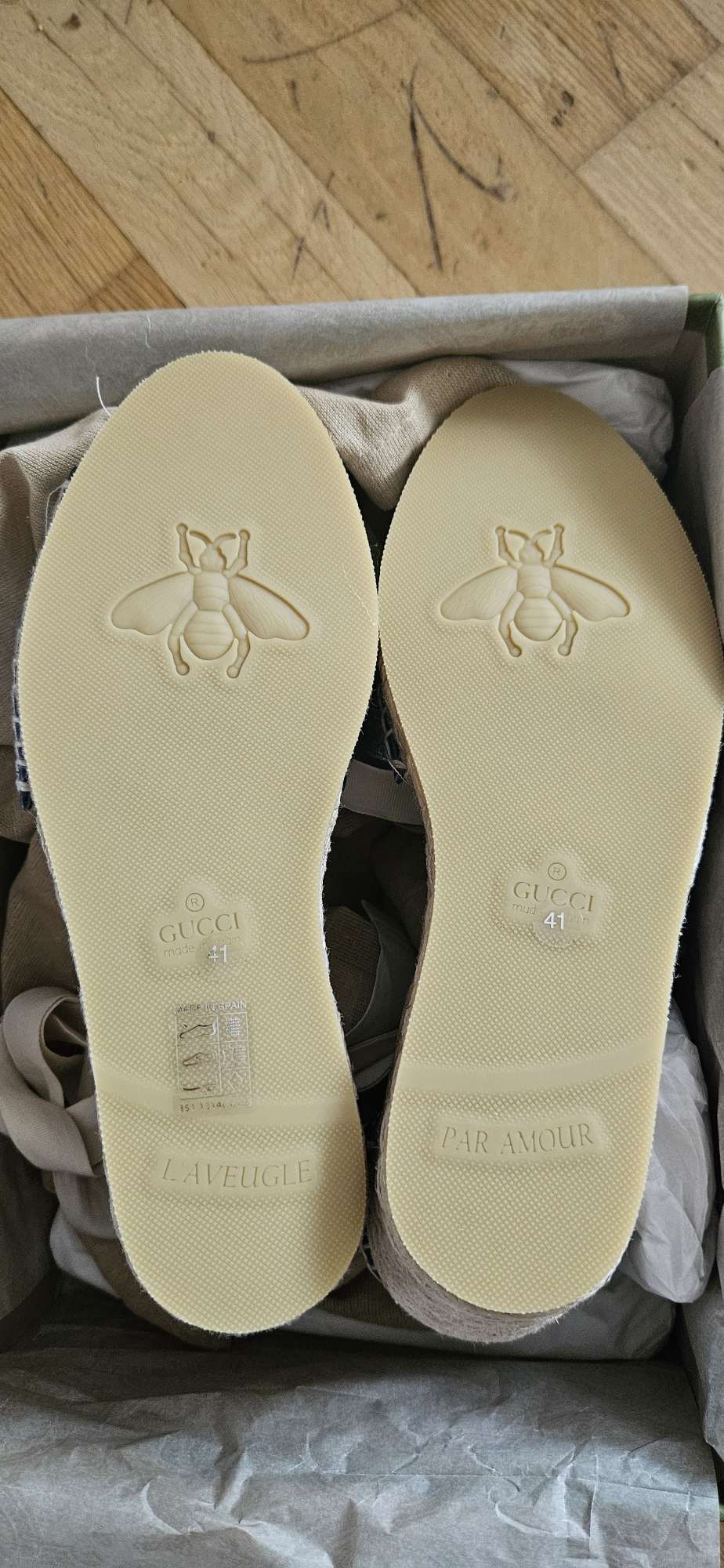 Gucci espadriles v41