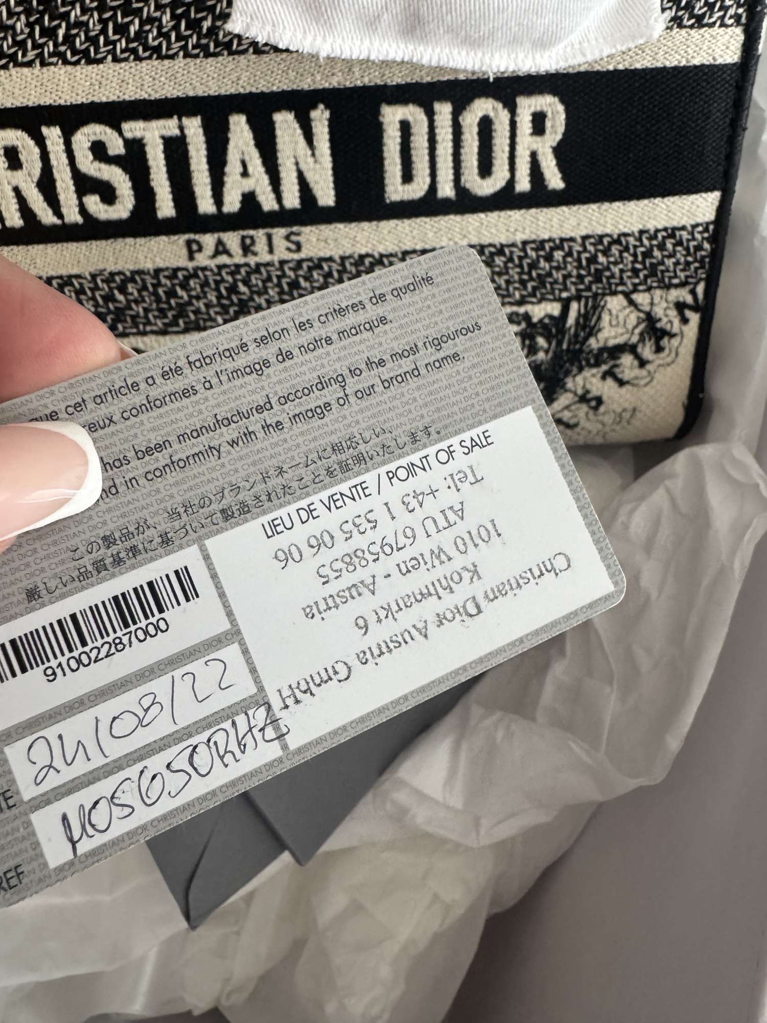 Christian Dior Lady Dior medium
