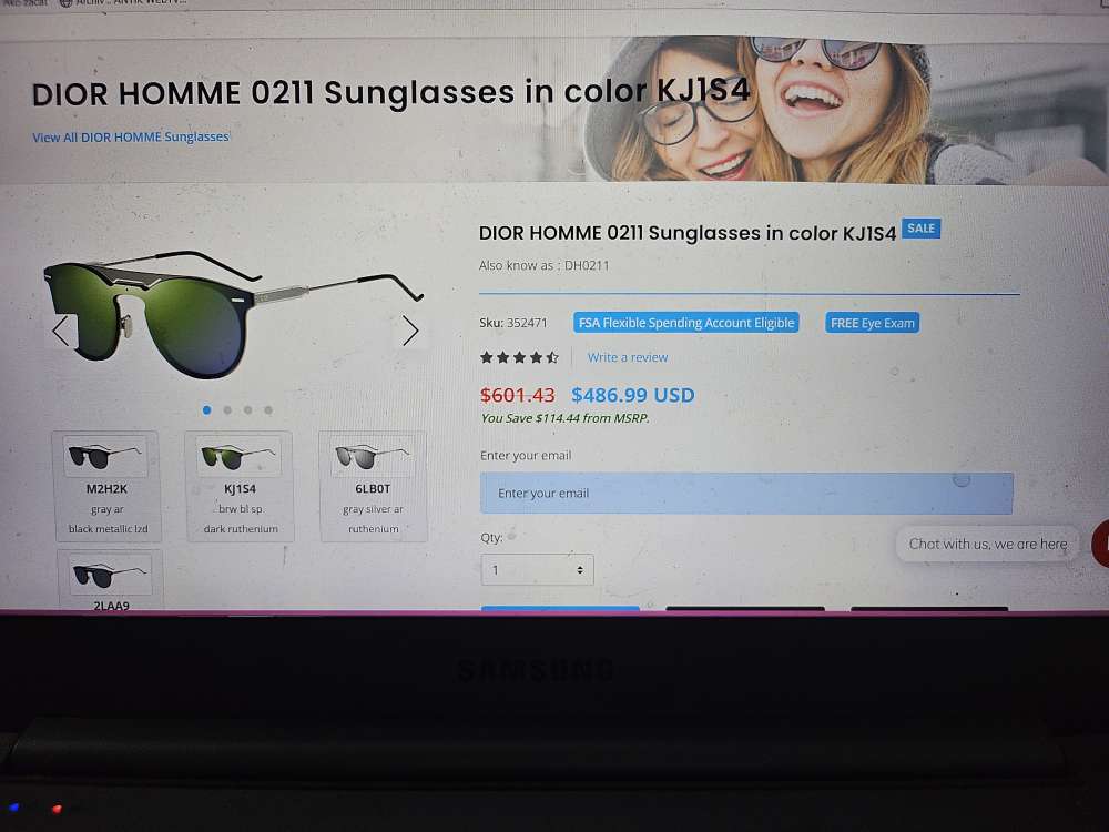 DIOR slnečné okuliare