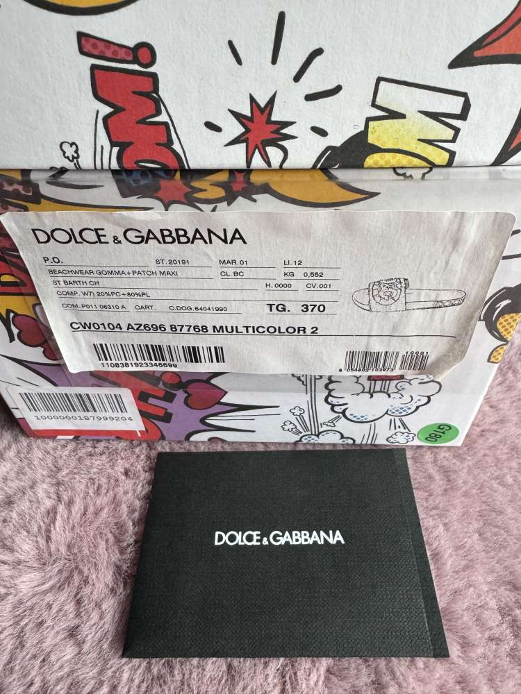 Dolce&Gabbana šlapky