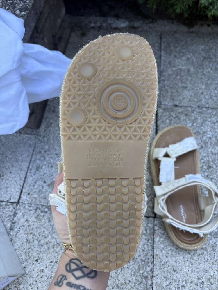 Maison Margiela Paris sandále, espadrillky