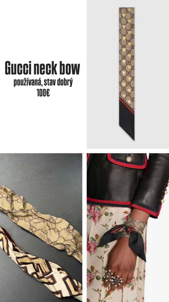 Gucci neck bow