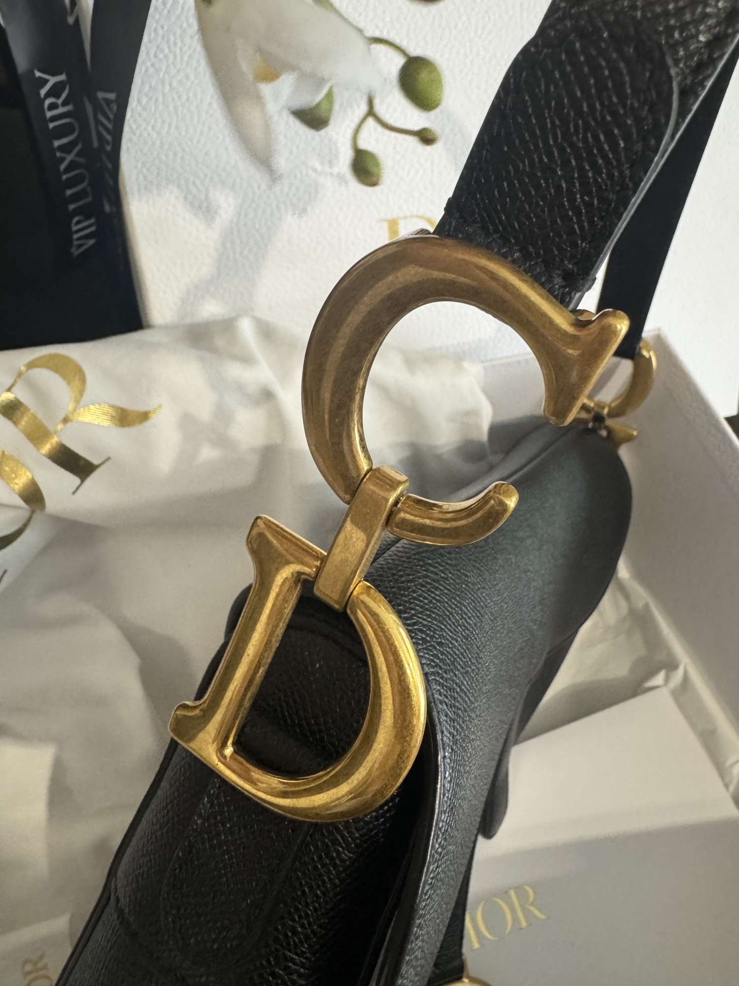 Christian Dior Saddle bag medium
