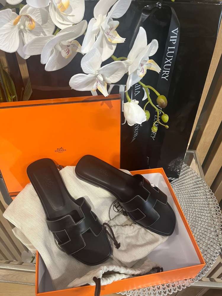 Hermes oran šľapky