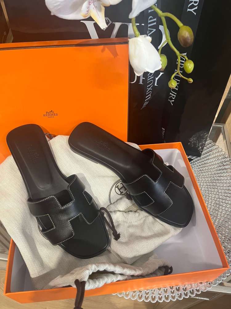 Hermes oran šľapky