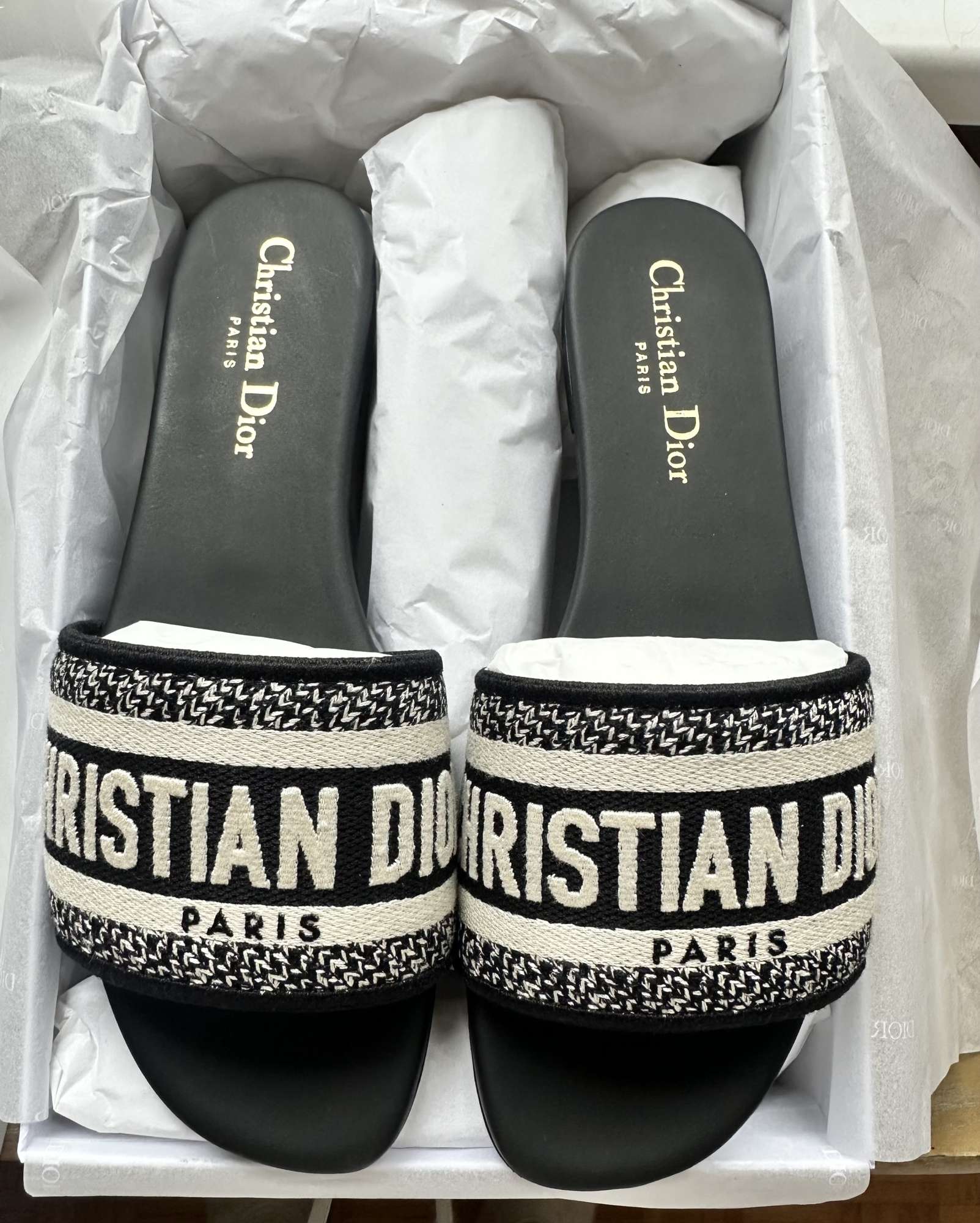 Nové papuče DIOR model DWAY veľkosť 37