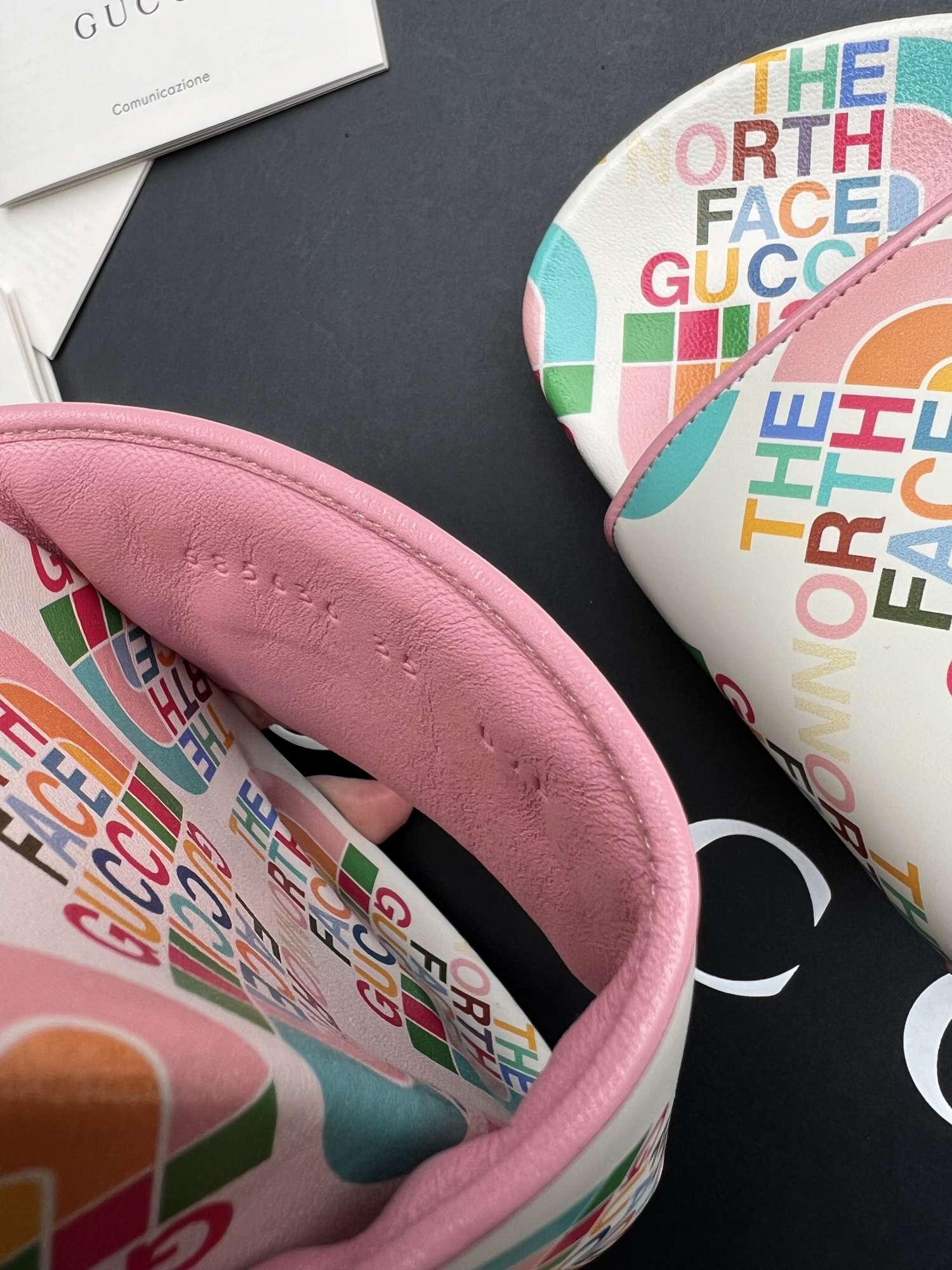 Gucci x The North Face šlapky