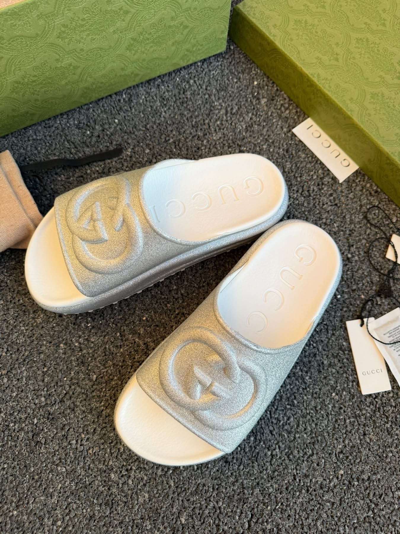 Gucci platform šlapky