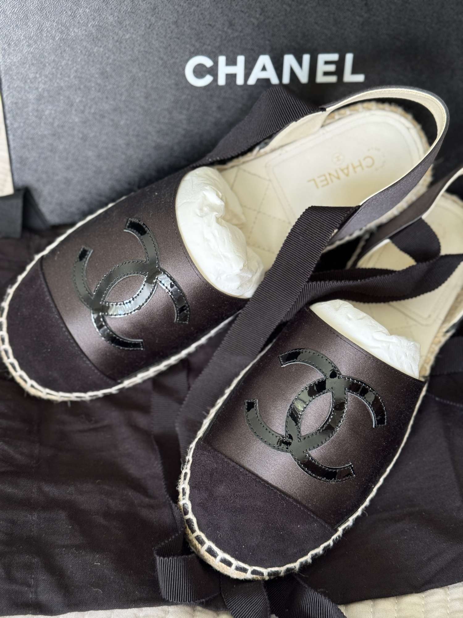 Chanel espadrilky sandalky velkost 39