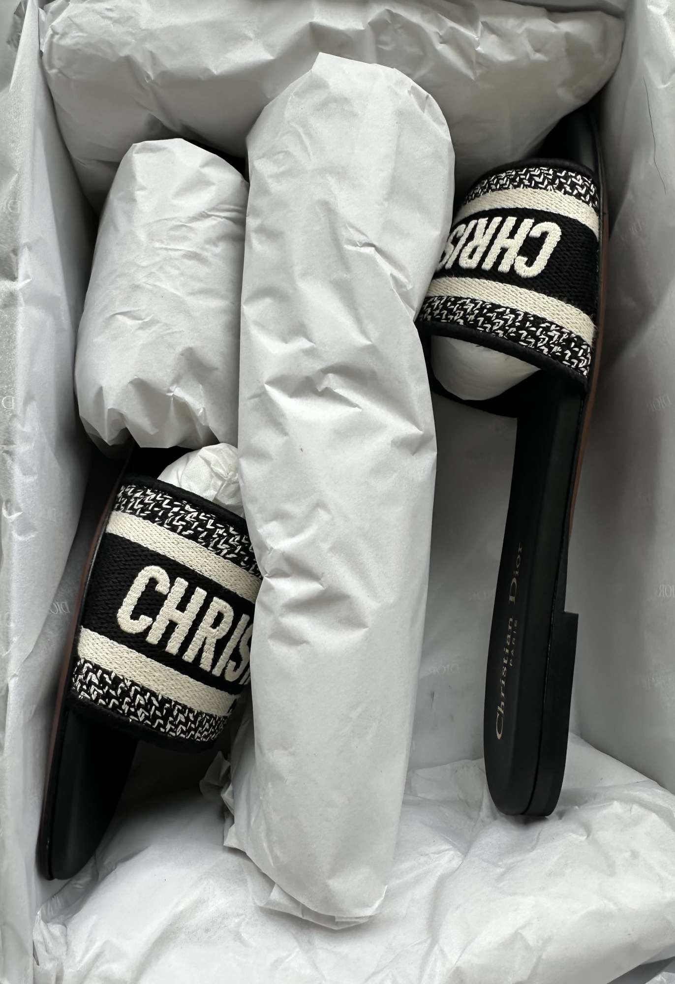 Nové šľapky CHRISTIAN DIOR model Dway veľkosť 38