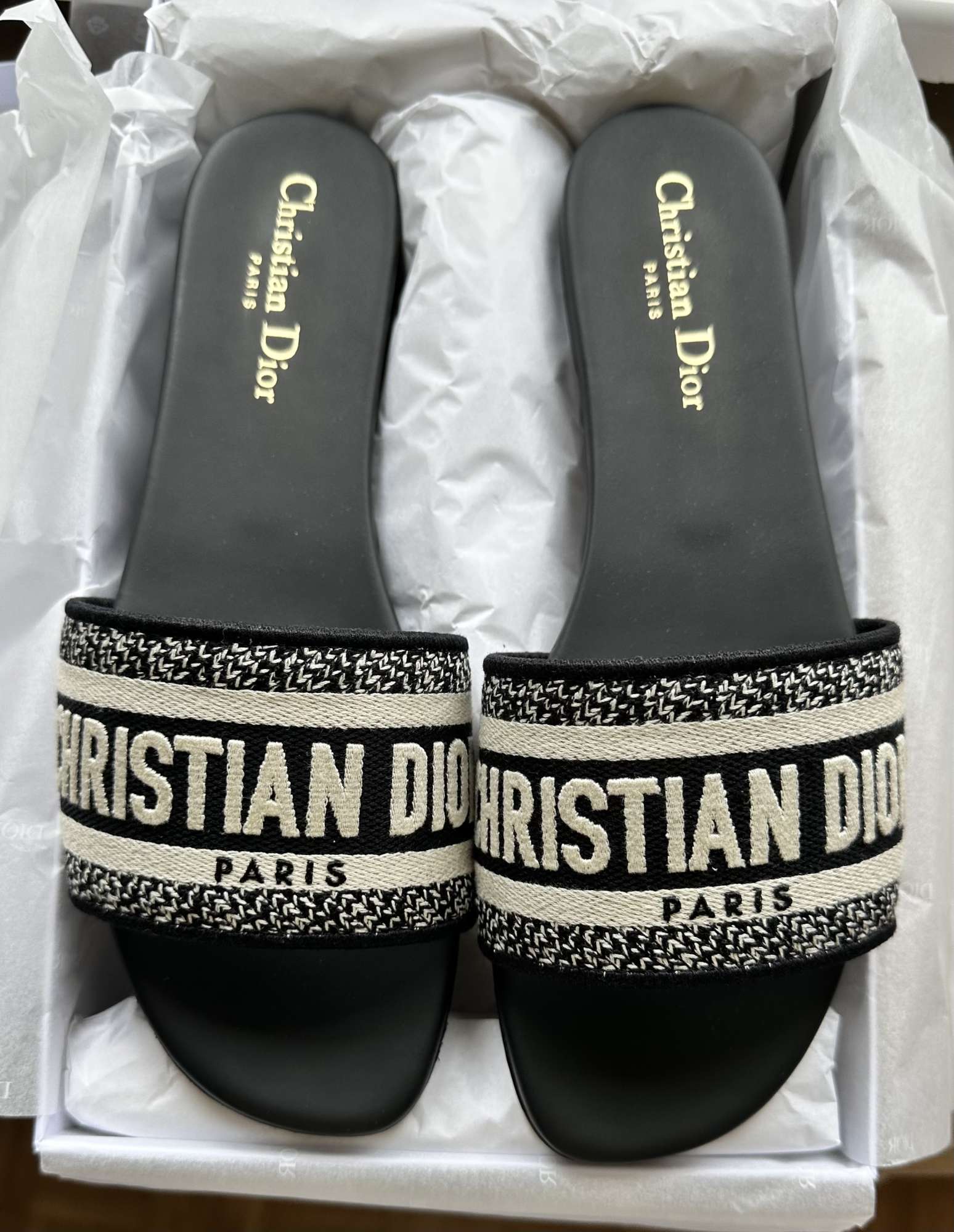 Nové šľapky CHRISTIAN DIOR model Dway veľkosť 38