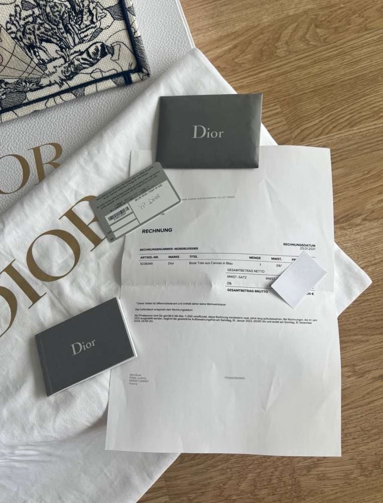 Dior tote bag large