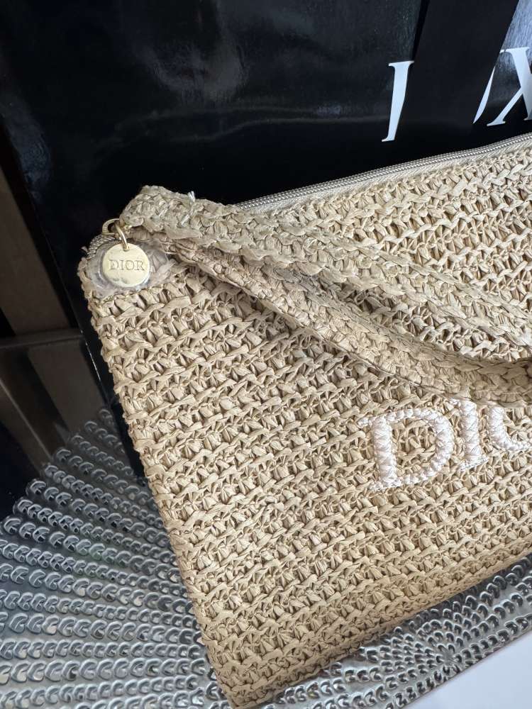 Christian Dior beauty clutch