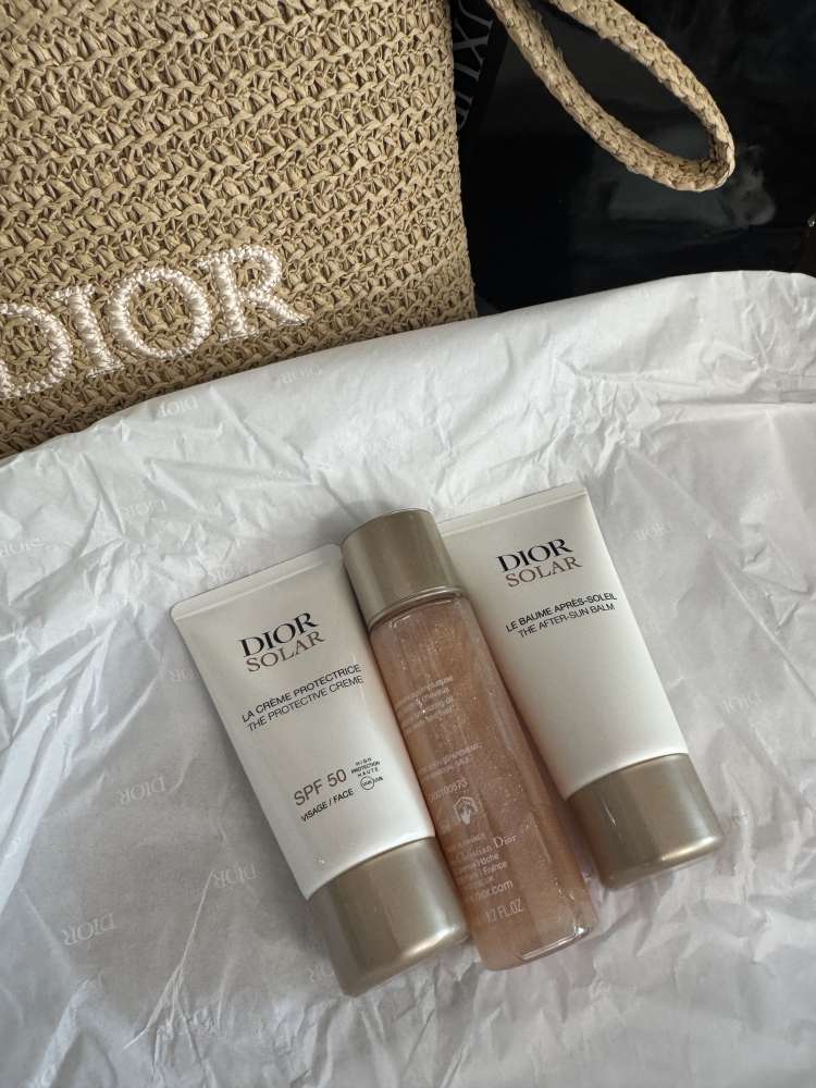 Christian Dior beauty clutch