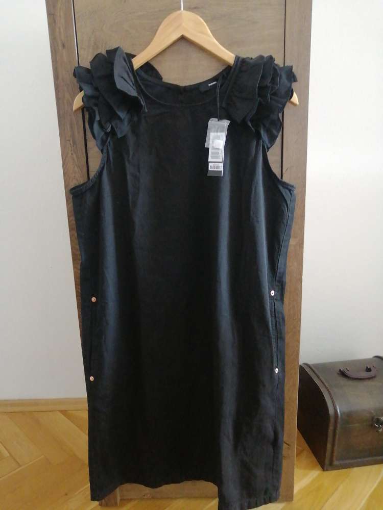 Denimove šaty Diesel, 100% bavlna, veľkosť S