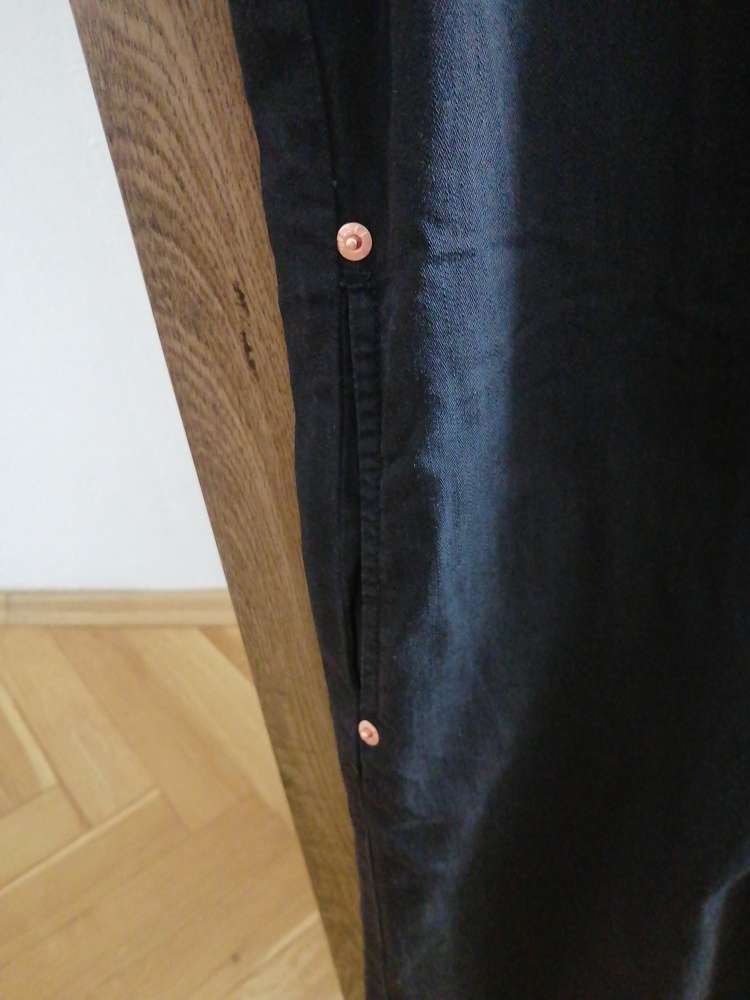 Denimove šaty Diesel, 100% bavlna, veľkosť S