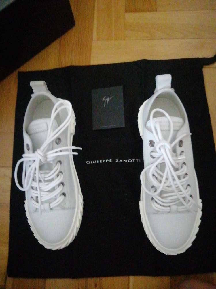 Dámske biele tenisky Giuseppe Zanotti