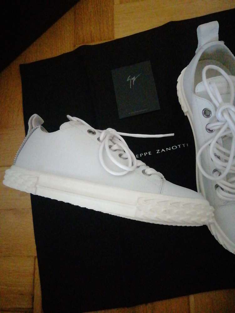 Dámske biele tenisky Giuseppe Zanotti