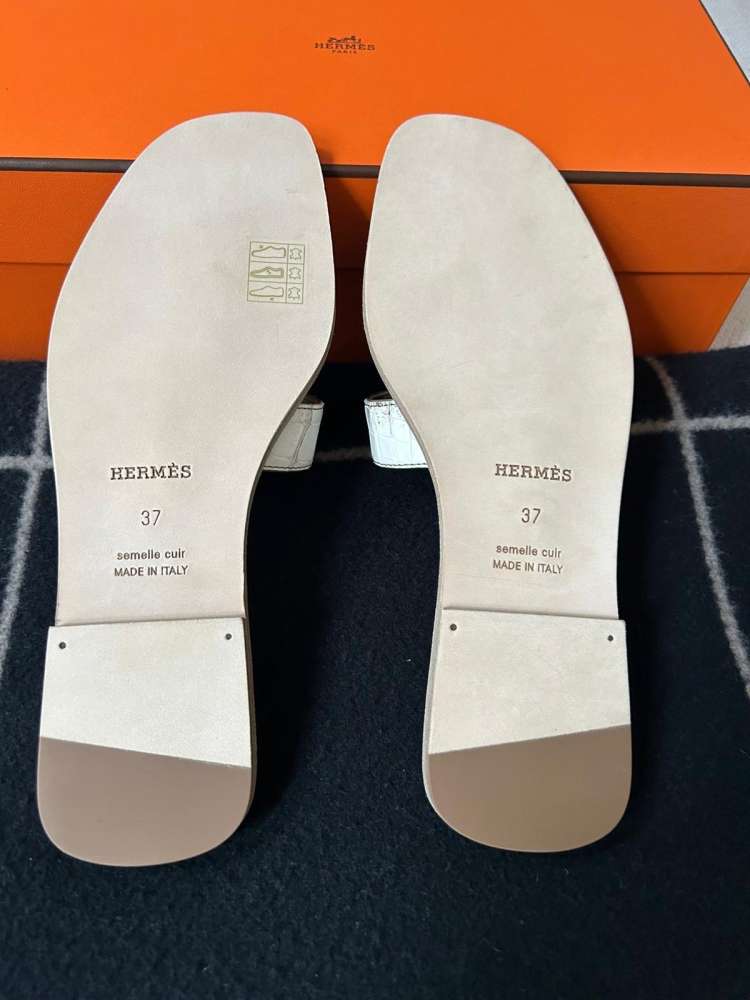 Hermes oran šľapky