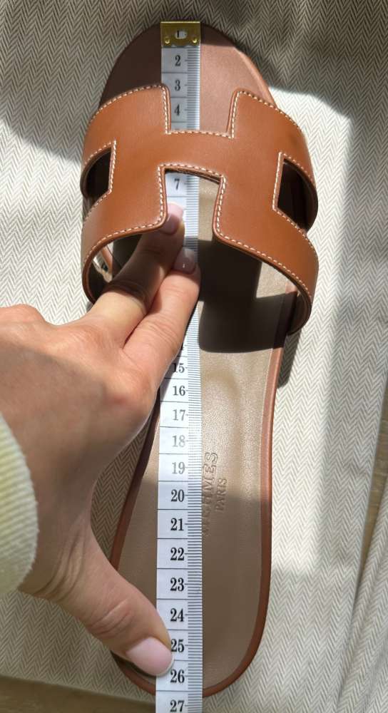 Nové šľapky HERMES model Oasis farba GOLD 40,5