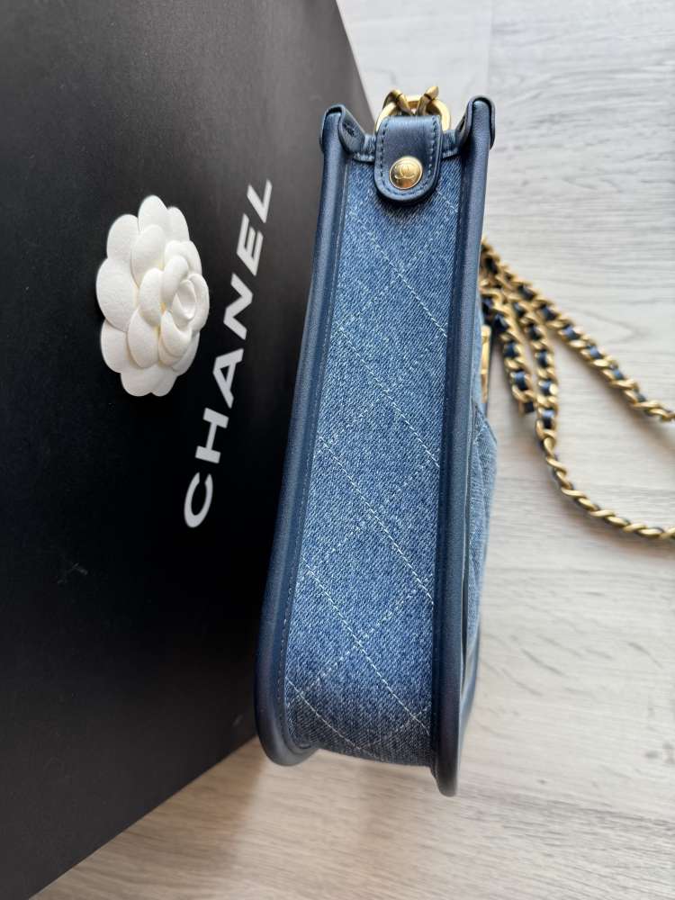 Chanel hobo denim bag