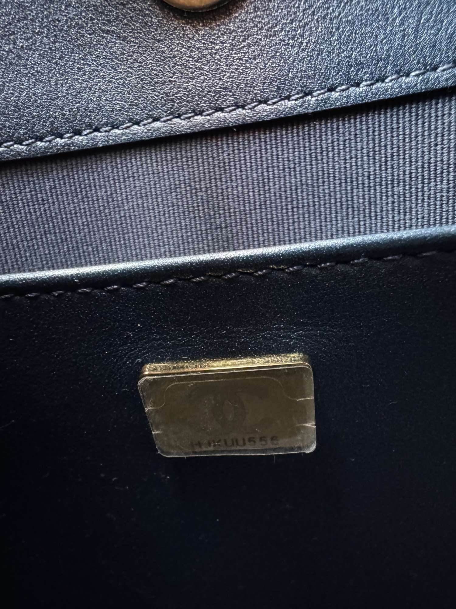 Chanel hobo denim bag