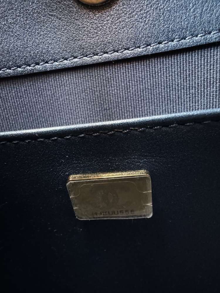 Chanel hobo denim bag