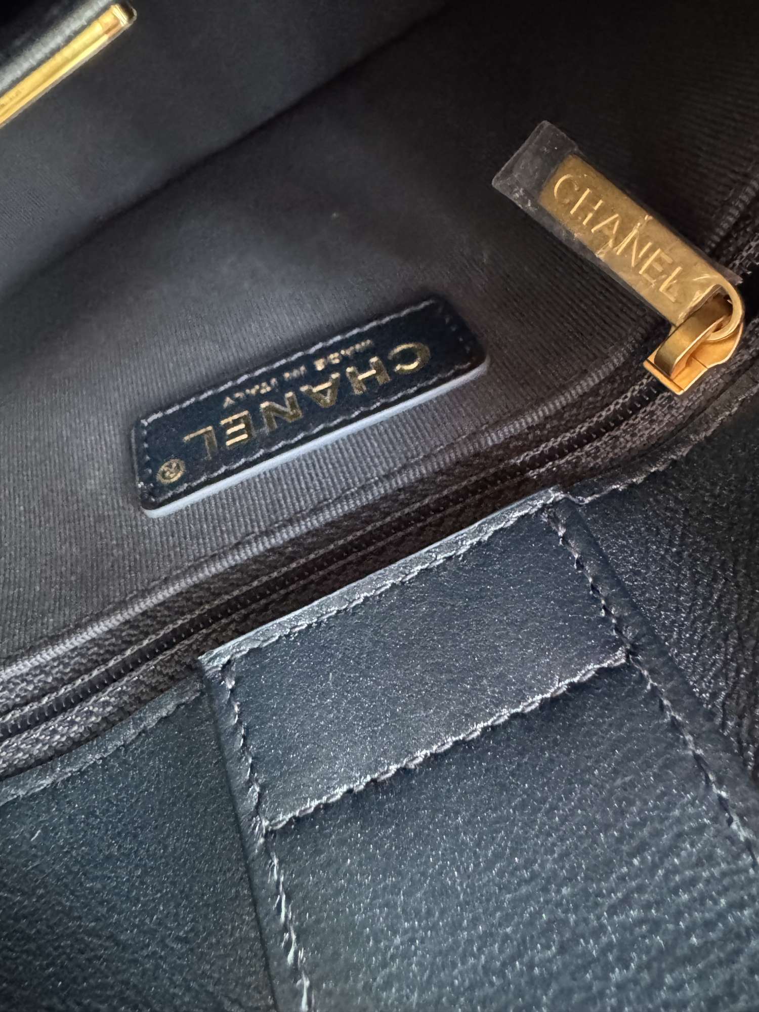 Chanel hobo denim bag