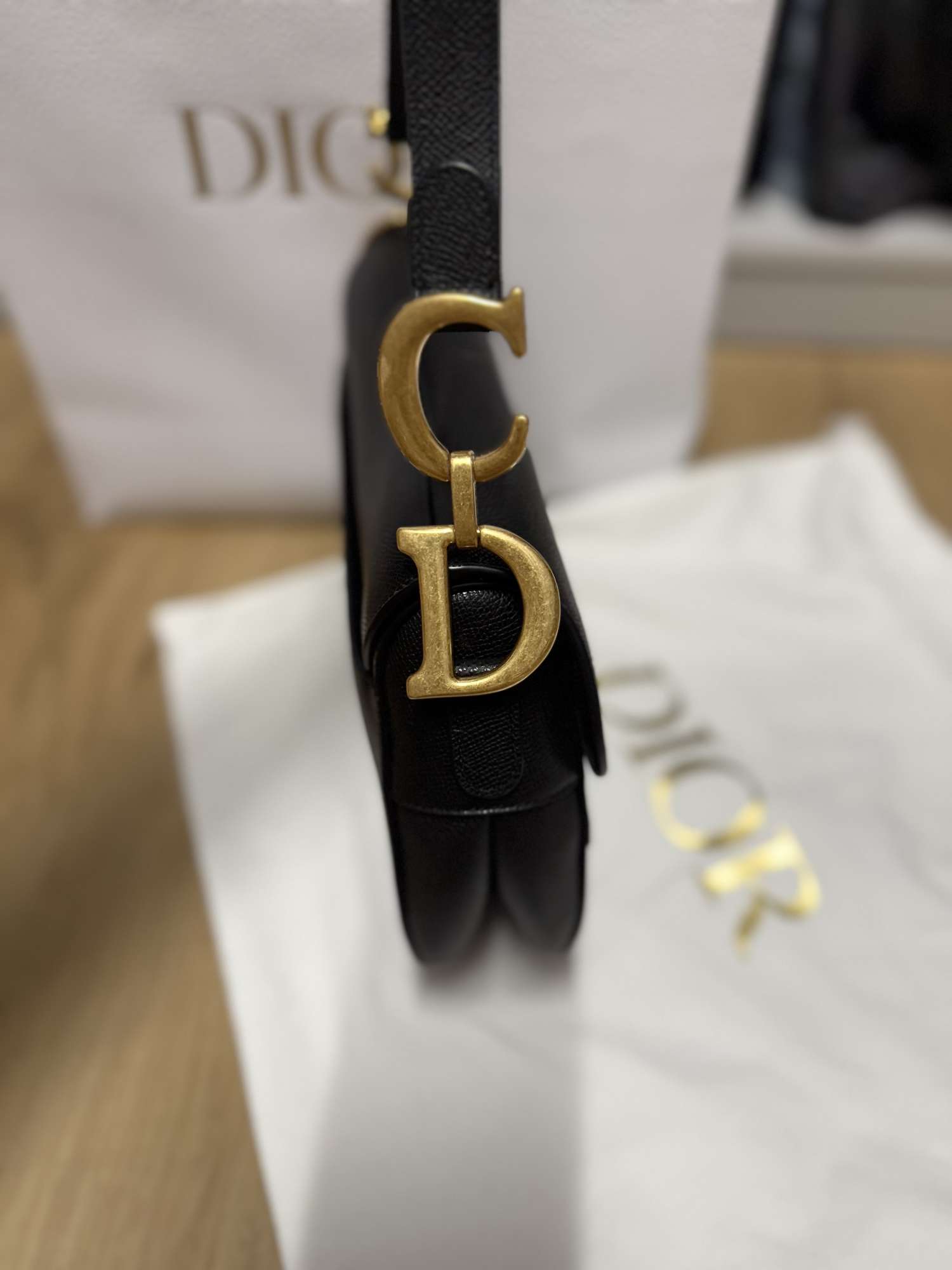 DIOR Saddle Medium calfskin