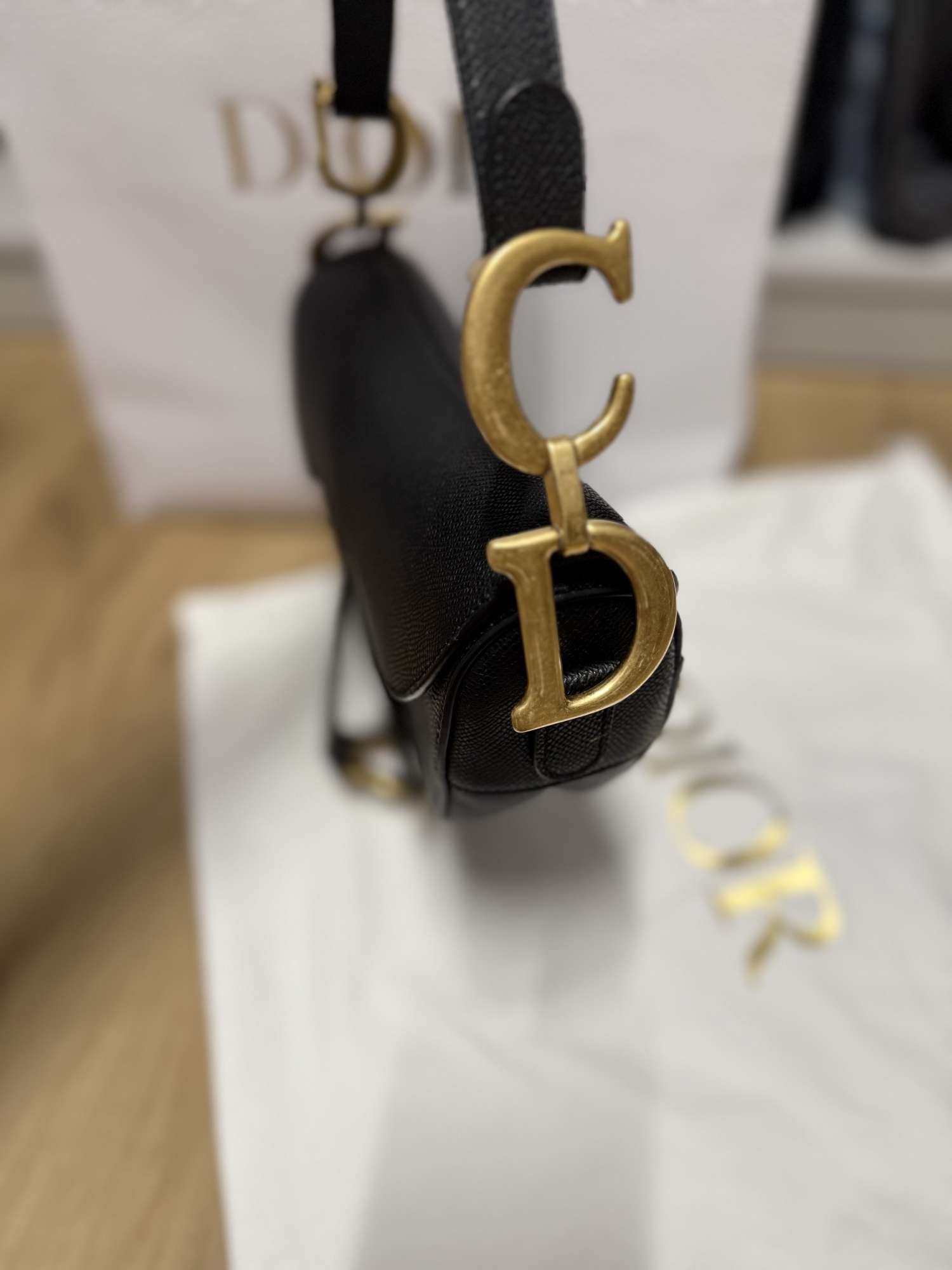 DIOR Saddle Medium calfskin