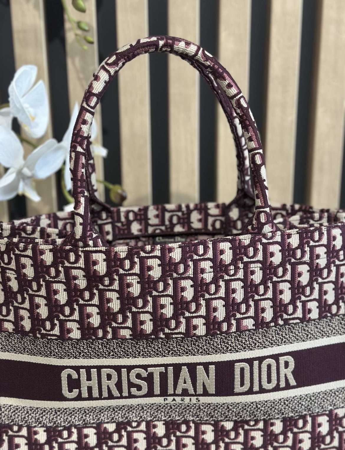 Dior tote bag