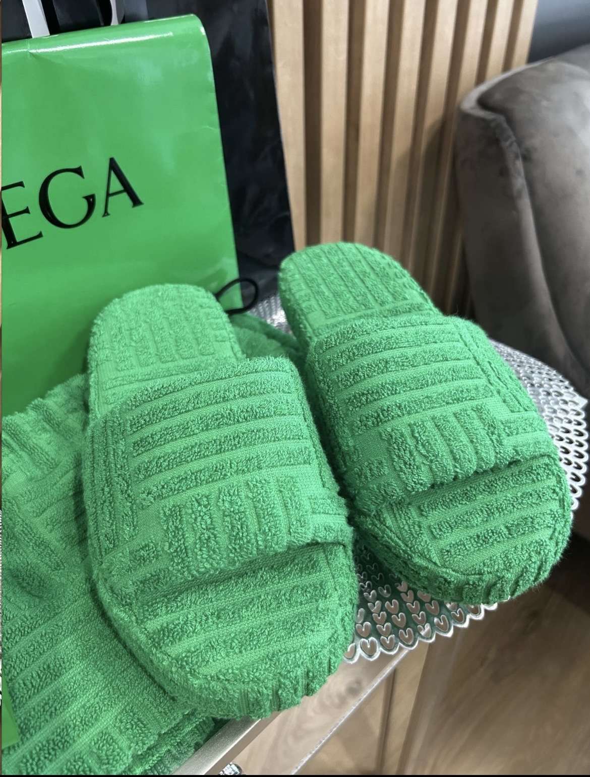 Bottega Veneta šľapky