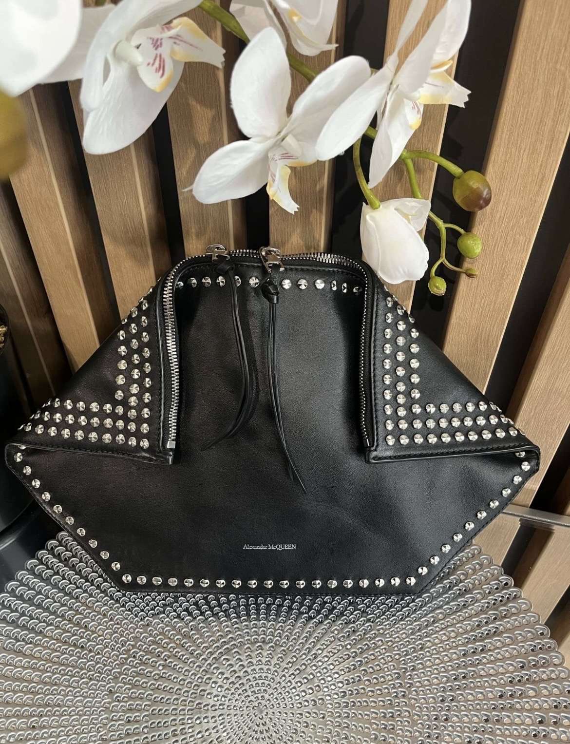 Alexander McQueen clutch