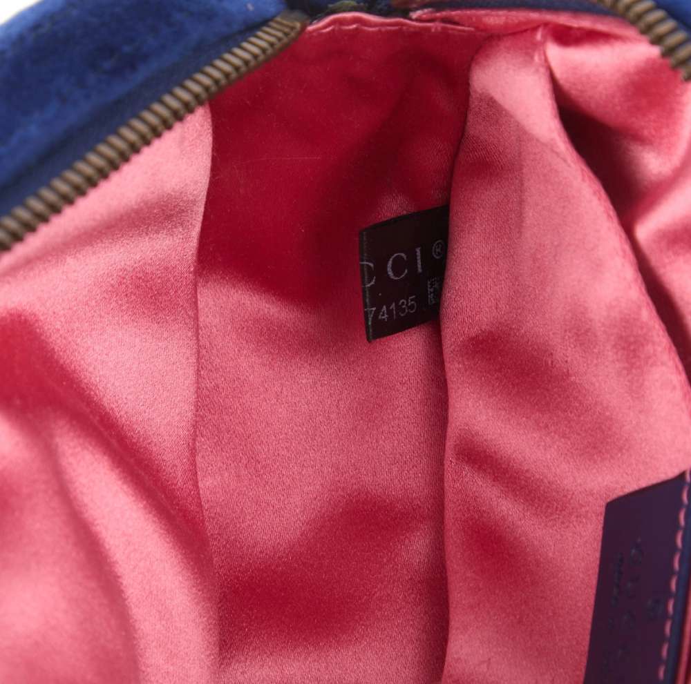 Gucci Marmont oval velvet