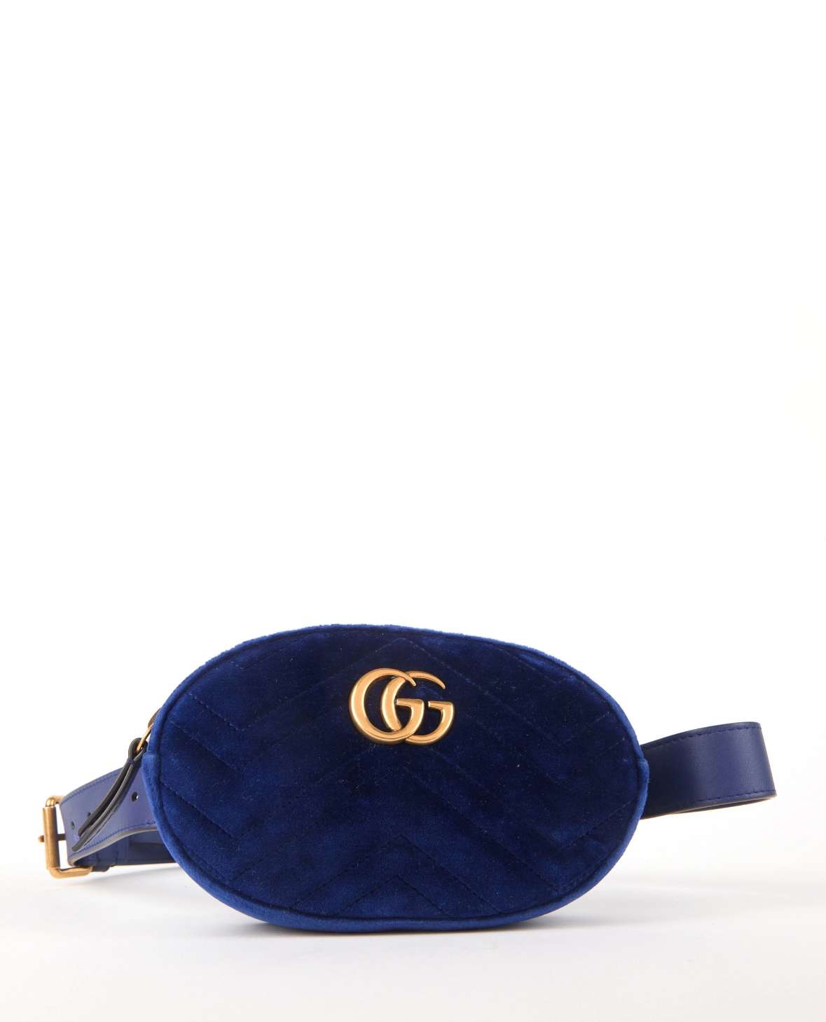 Gucci Marmont oval velvet