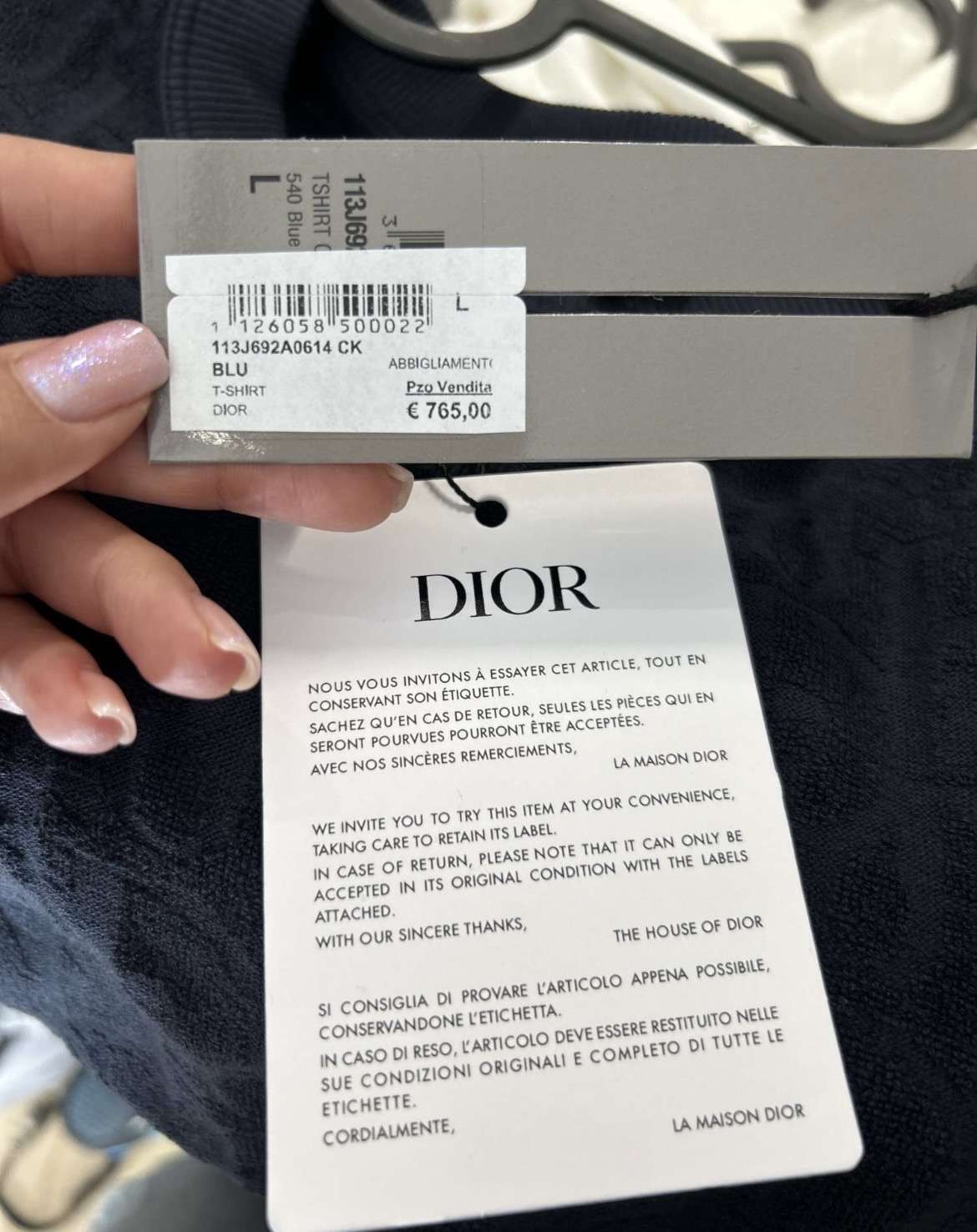 Dior tričko