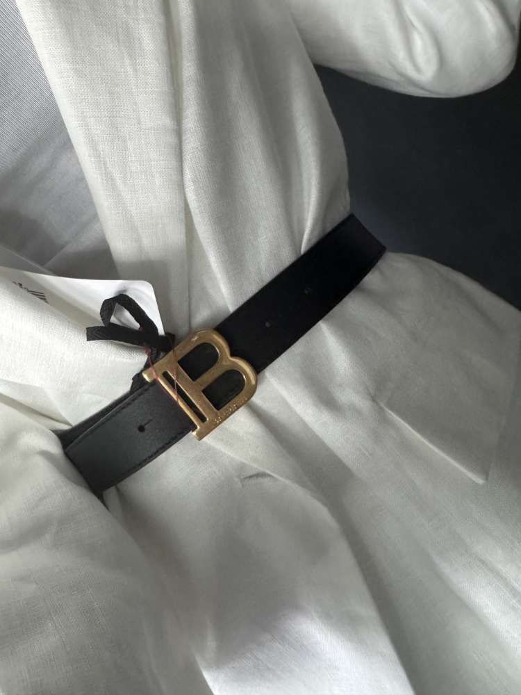 Balmain kožený opasok