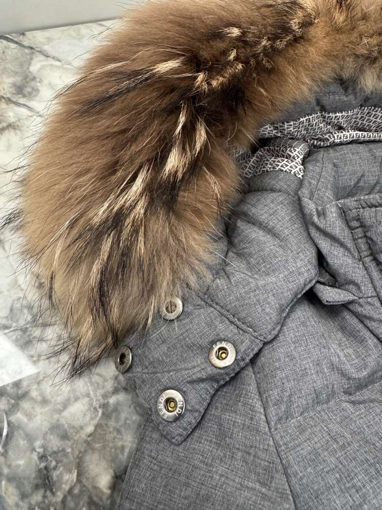 FENDI detský zimný kabát