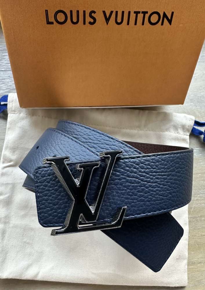 Nový opasok Louis Vuitton model Tilt double face veľkosť 105