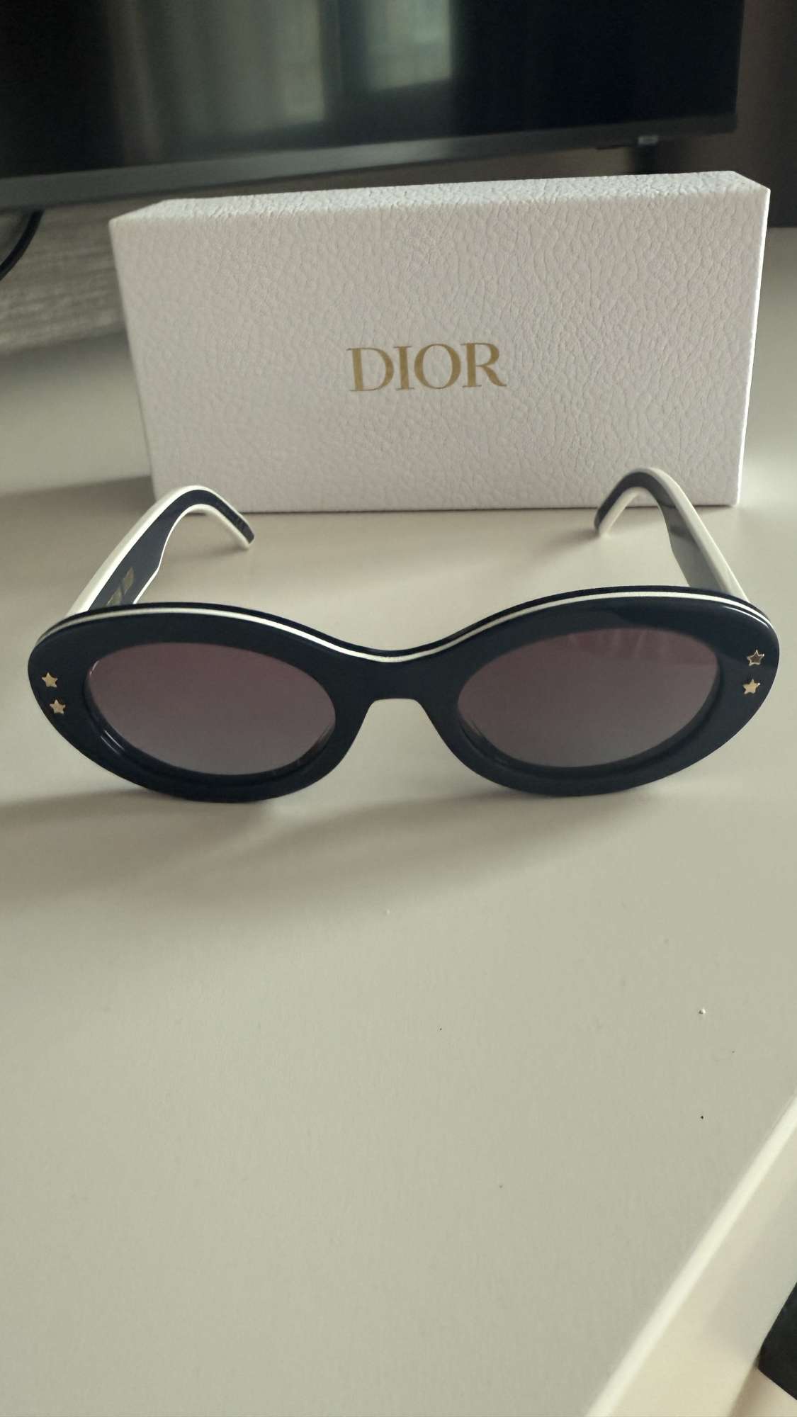 Dior Pacific Sunglasses blue Oval