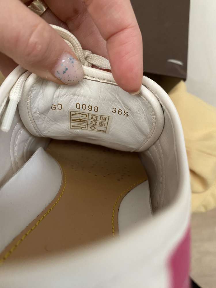 LV Fuchsia textile sneakers