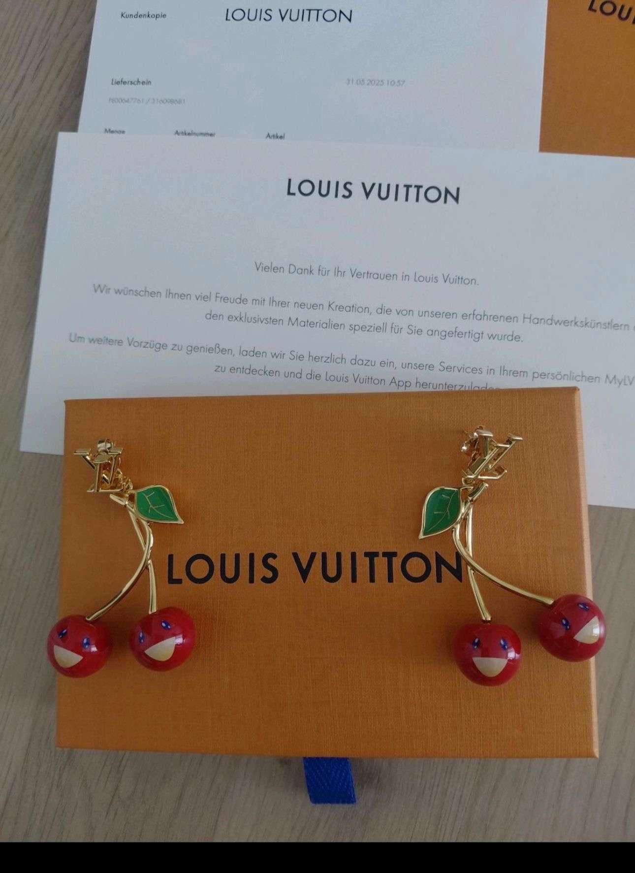 Louis Vuitton náušnice