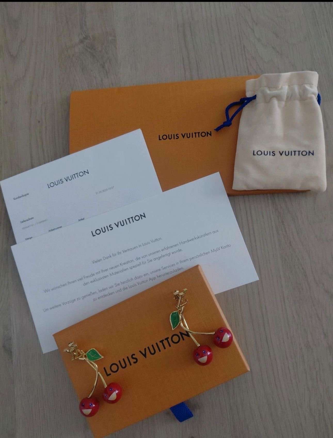 Louis Vuitton náušnice