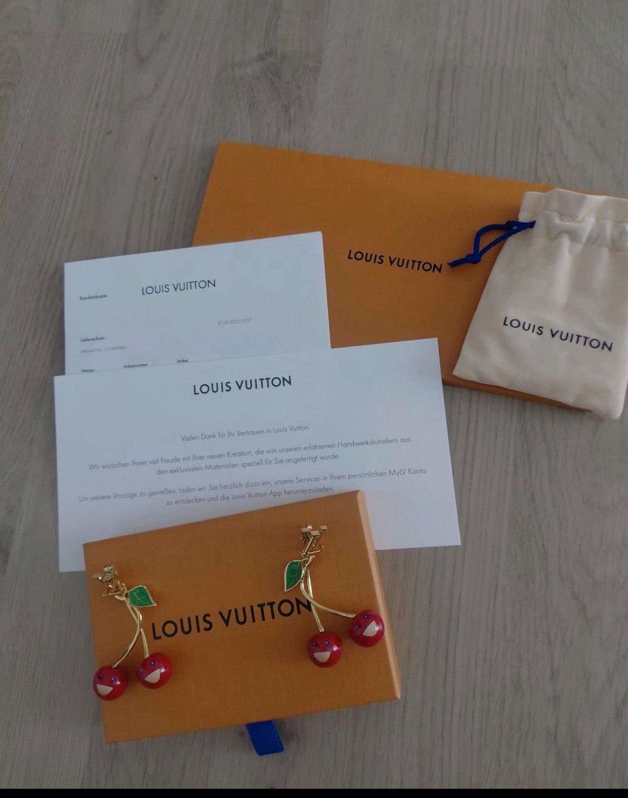 Louis Vuitton náušnice