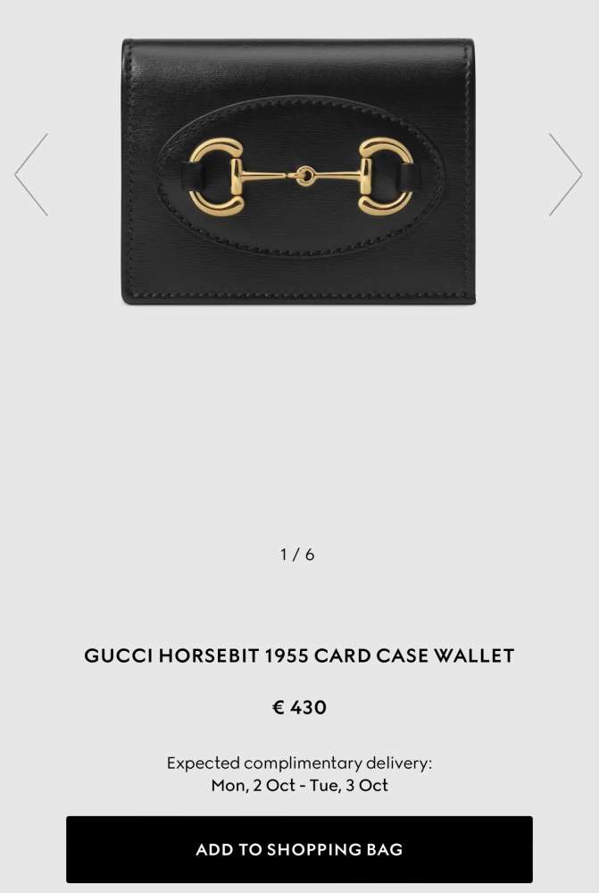 Gucci wallet